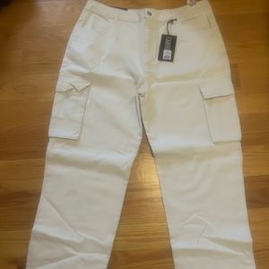 Love these pants! Easy to Style! Tried on Once but never worn out!